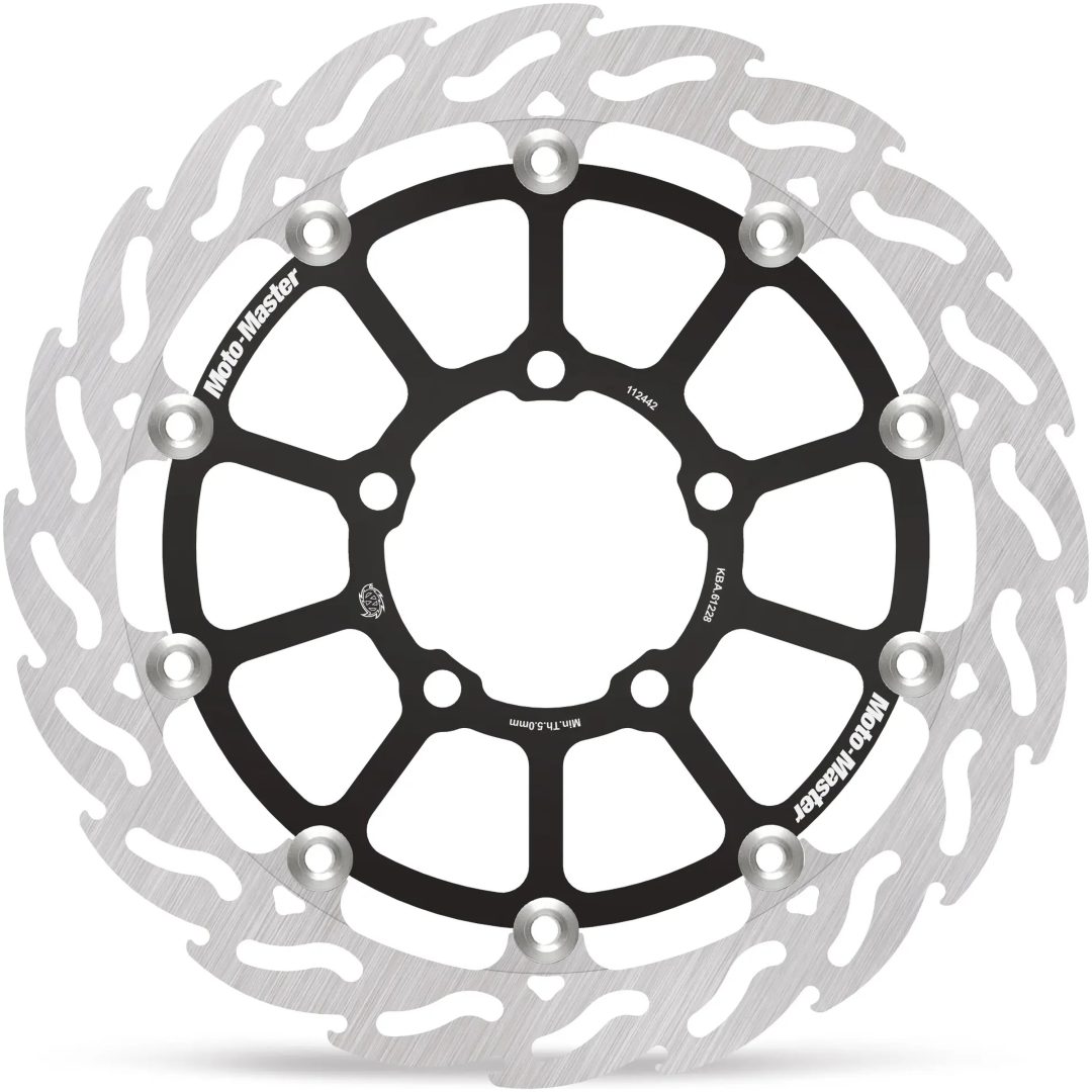 Bromsskiva Flame Floating Silver MOTO-MASTER