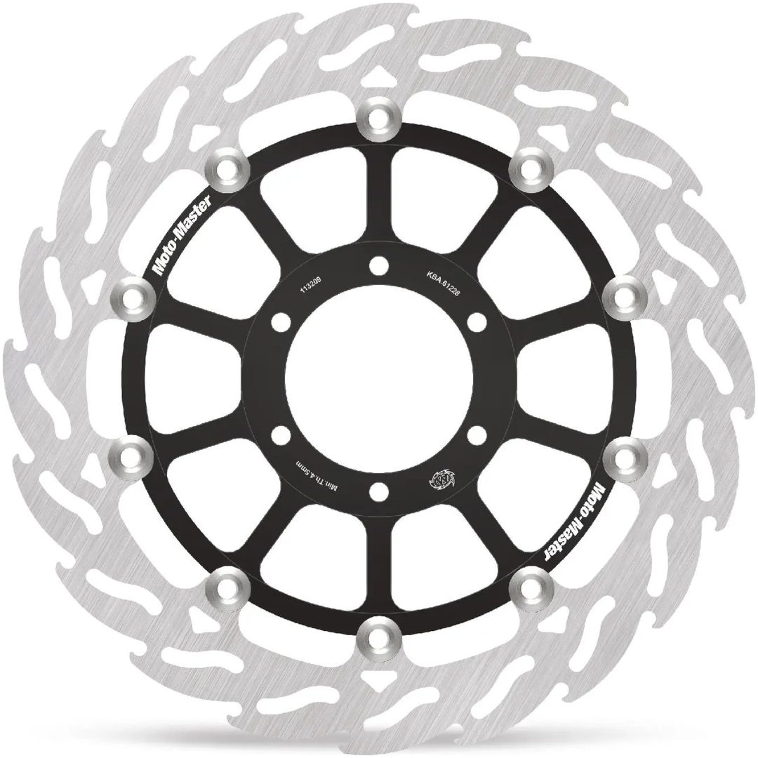 Bromsskiva Flame Floating Silver MOTO-MASTER