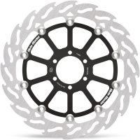 Bromsskiva Flame Flytande Silver MOTO-MASTER