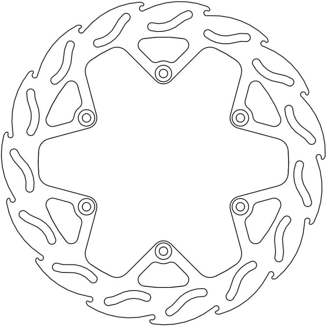 Bromsskiva Flame MOTO-MASTER 134,0 mm