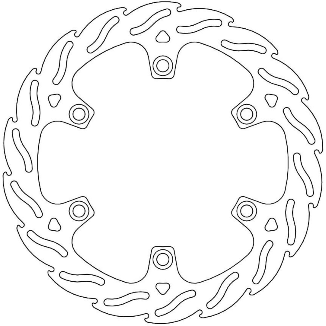 Bromsskiva Flame MOTO-MASTER 135,0 mm