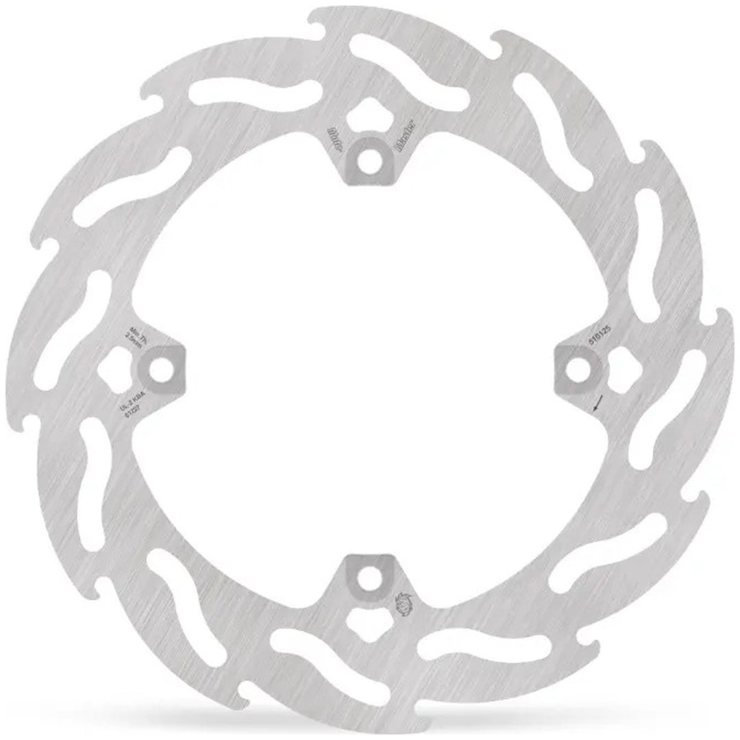 Bromsskiva Flame Silver MOTO-MASTER