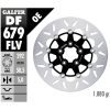 Bromsskiva Floating Round Svart Silver GALFER Bromsskiva – miniatyr 2
