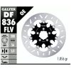 Bromsskiva Floating Round Svart Silver GALFER Bromsskiva – miniatyr 2