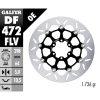 Bromsskiva Floating Round Svart Silver GALFER Bromsskiva – miniatyr 2