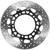 Bromsskiva Flytande Serie Oro Prime Line Borrad Rostfritt Stål BREMBO – miniatyr 1