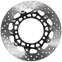 Bromsskiva Flytande Serie Oro Prime Line Borrad Rostfritt Stål BREMBO