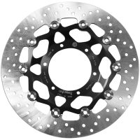 Bromsskiva Flytande Serie Oro Prime Line Borrad Rostfritt Stål BREMBO