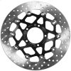Bromsskiva Flytande Serie Oro Prime Line Borrad Rostfritt Stål BREMBO – miniatyr 1