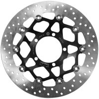 Bromsskiva Flytande Serie Oro Prime Line Borrad Rostfritt Stål BREMBO
