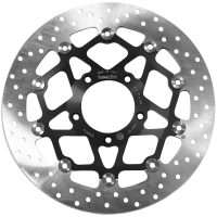 Bromsskiva Flytande Serie Oro Prime Line Borrad Rostfritt Stål BREMBO