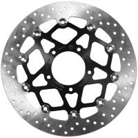 Bromsskiva Flytande Serie Oro Prime Line Borrad Rostfritt Stål BREMBO