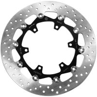 Bromsskiva Flytande Serie Oro Prime Line Borrad Rostfritt Stål BREMBO