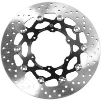 Bromsskiva Flytande Serie Oro Prime Line Borrad Rostfritt Stål BREMBO
