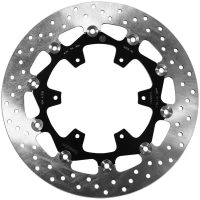 Bromsskiva Flytande Serie Oro Prime Line Borrad Rostfritt Stål BREMBO