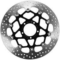 Bromsskiva Flytande Serie Oro Prime Line Borrad Rostfritt Stål BREMBO
