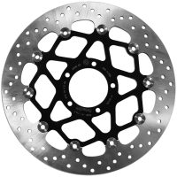 Bromsskiva Flytande Serie Oro Prime Line Borrad Rostfritt Stål BREMBO