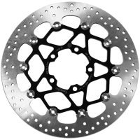 Bromsskiva Flytande Serie Oro Prime Line Borrad Rostfritt Stål BREMBO