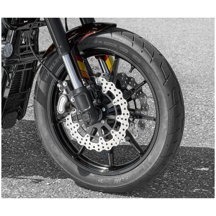 Bromsskiva Flytande Wave Design Kontur Borrad Tvådelad RICKS MOTORCYCLES – bild 2