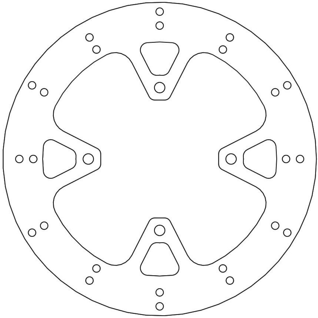 Bromsskiva FRAM Flame MOTO-MASTER FLAME FRONT DISC ARTICCAT