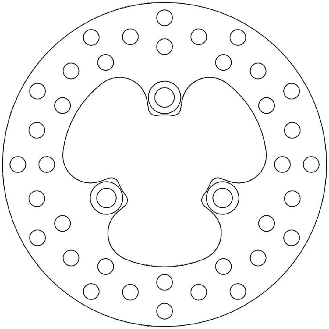 Bromsskiva FRAM Flame MOTO-MASTER FLAME FRONT DISC HONDA – bild 2