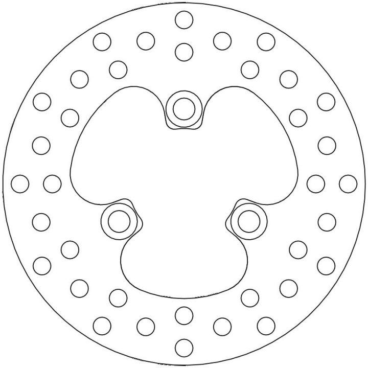 Bromsskiva FRAM Flame MOTO-MASTER FLAME FRONT DISC HONDA – bild 2