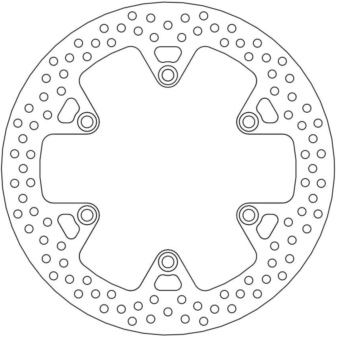 Bromsskiva FRAM Halo Moto-Master Fast 296mm