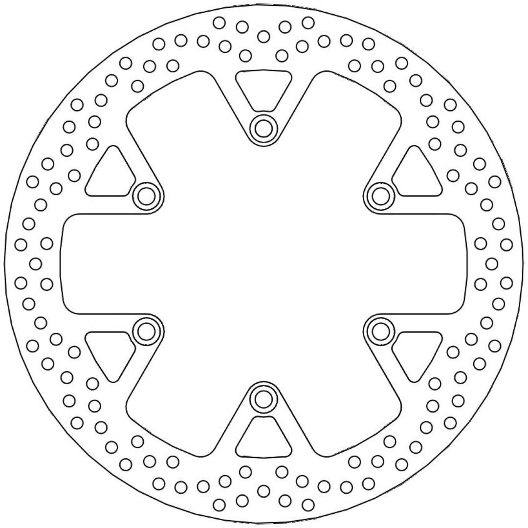 Bromsskiva FRAM Halo Moto-Master Fast 318mm