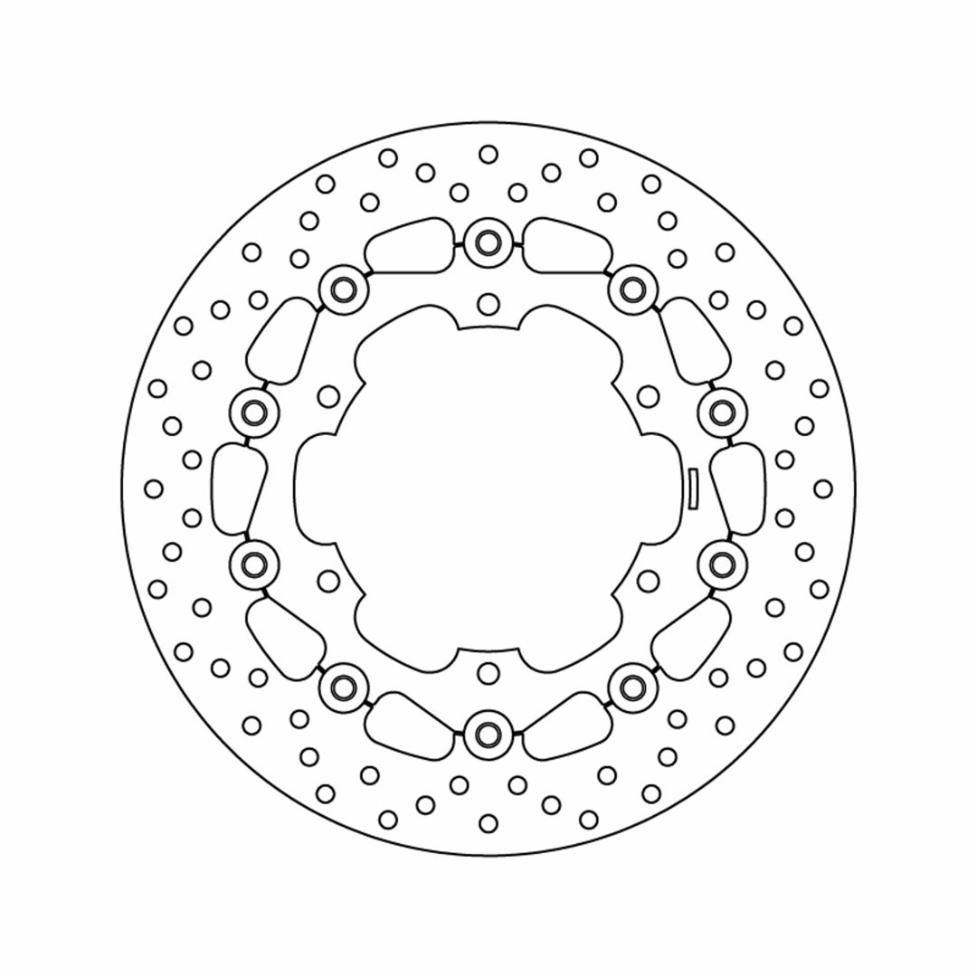 Bromsskiva FRAM Serie Oro Brembo