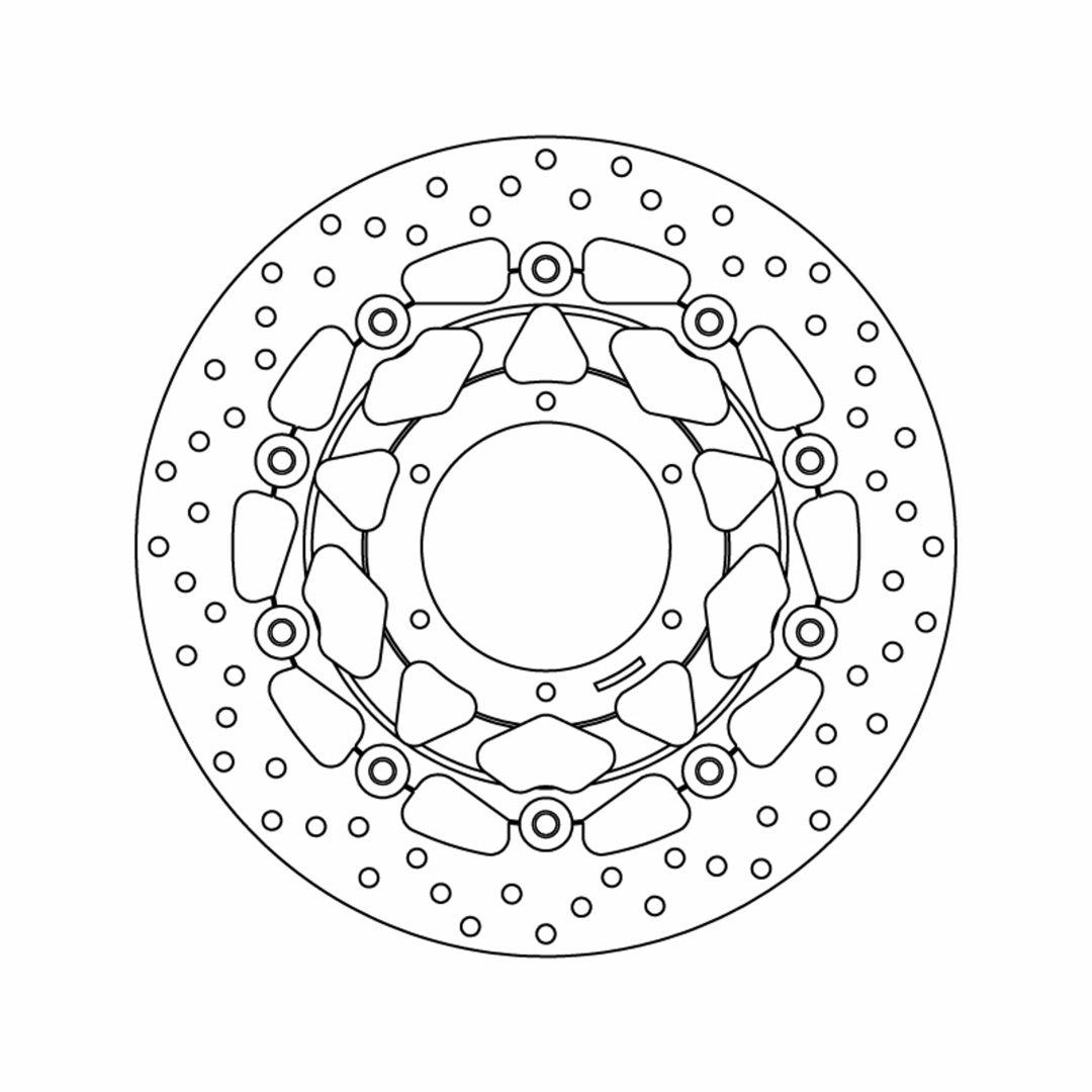 Bromsskiva FRAM Serie Oro Brembo