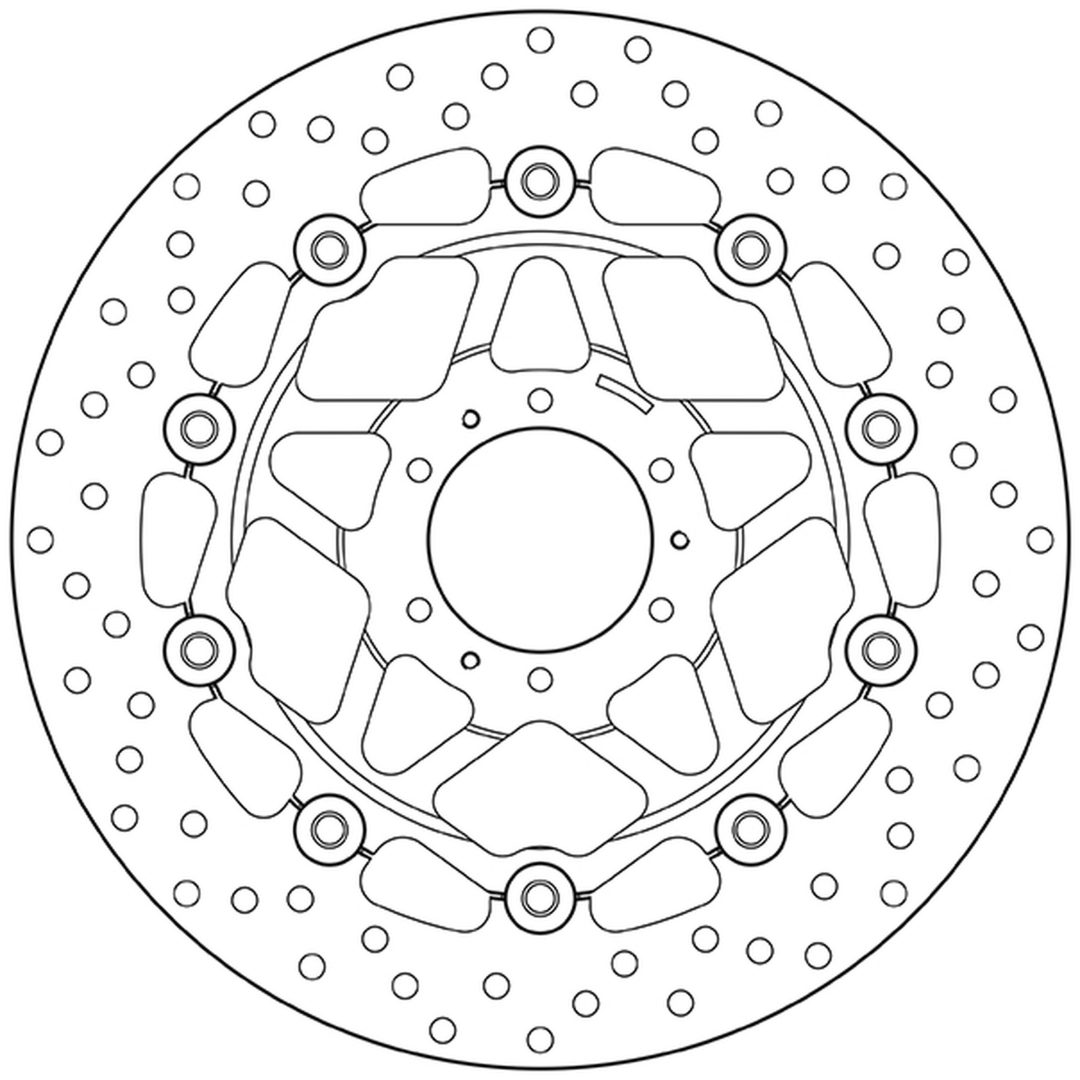 Bromsskiva FRAM Serie Oro Brembo – bild 3