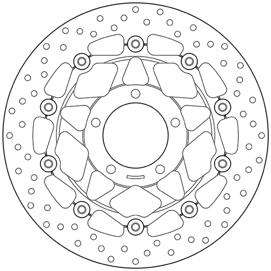 Bromsskiva FRAM Serie Oro Brembo – bild 3