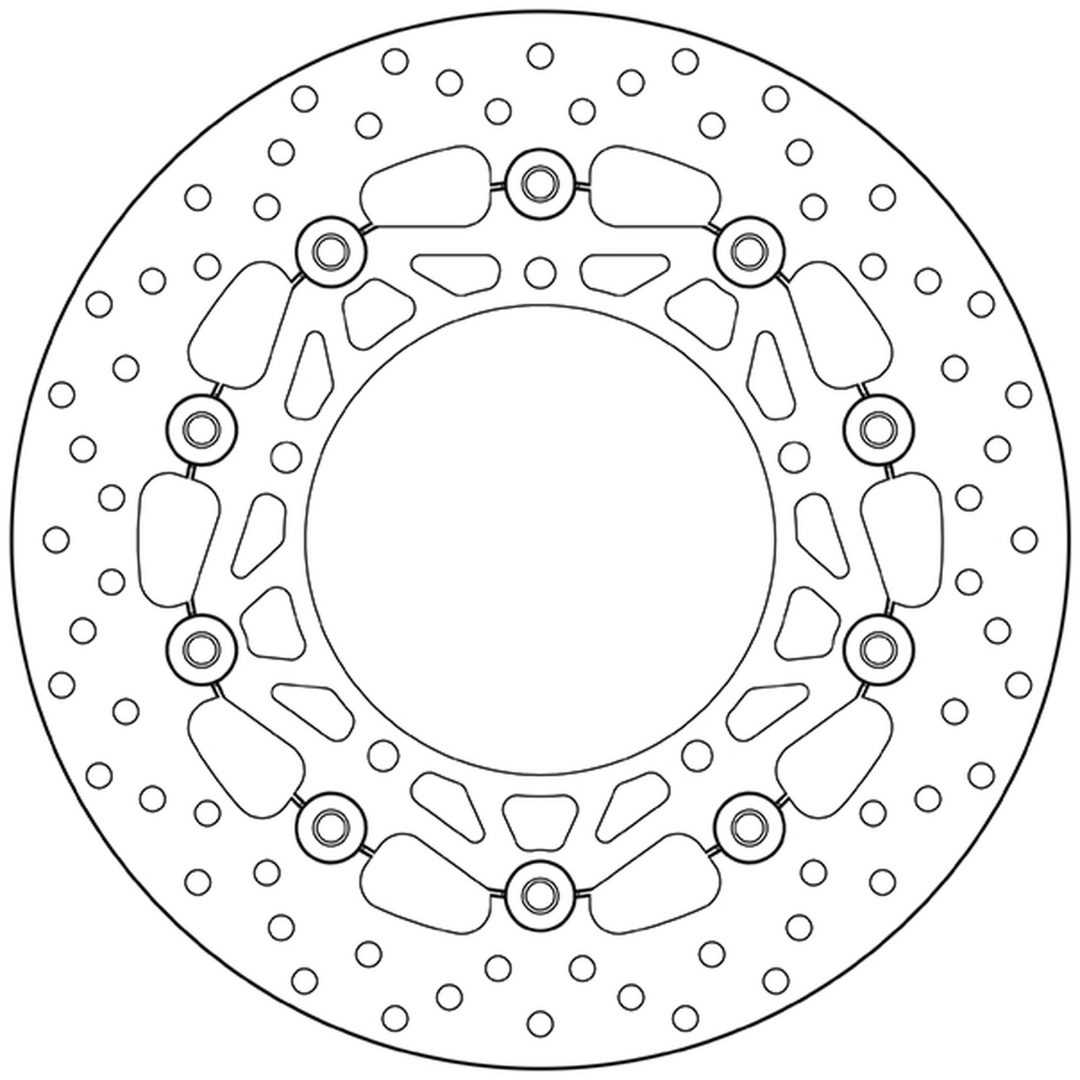 Bromsskiva FRAM Serie Oro Brembo – bild 3