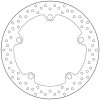 Bromsskiva FRAM Serie Oro Brembo – miniatyr 3