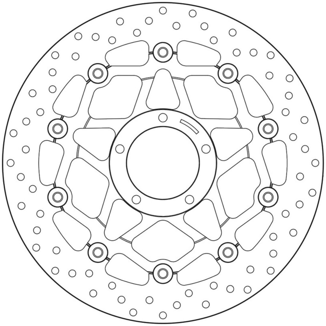 Bromsskiva FRAM Serie Oro Brembo