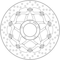 Bromsskiva FRAM Serie Oro Brembo