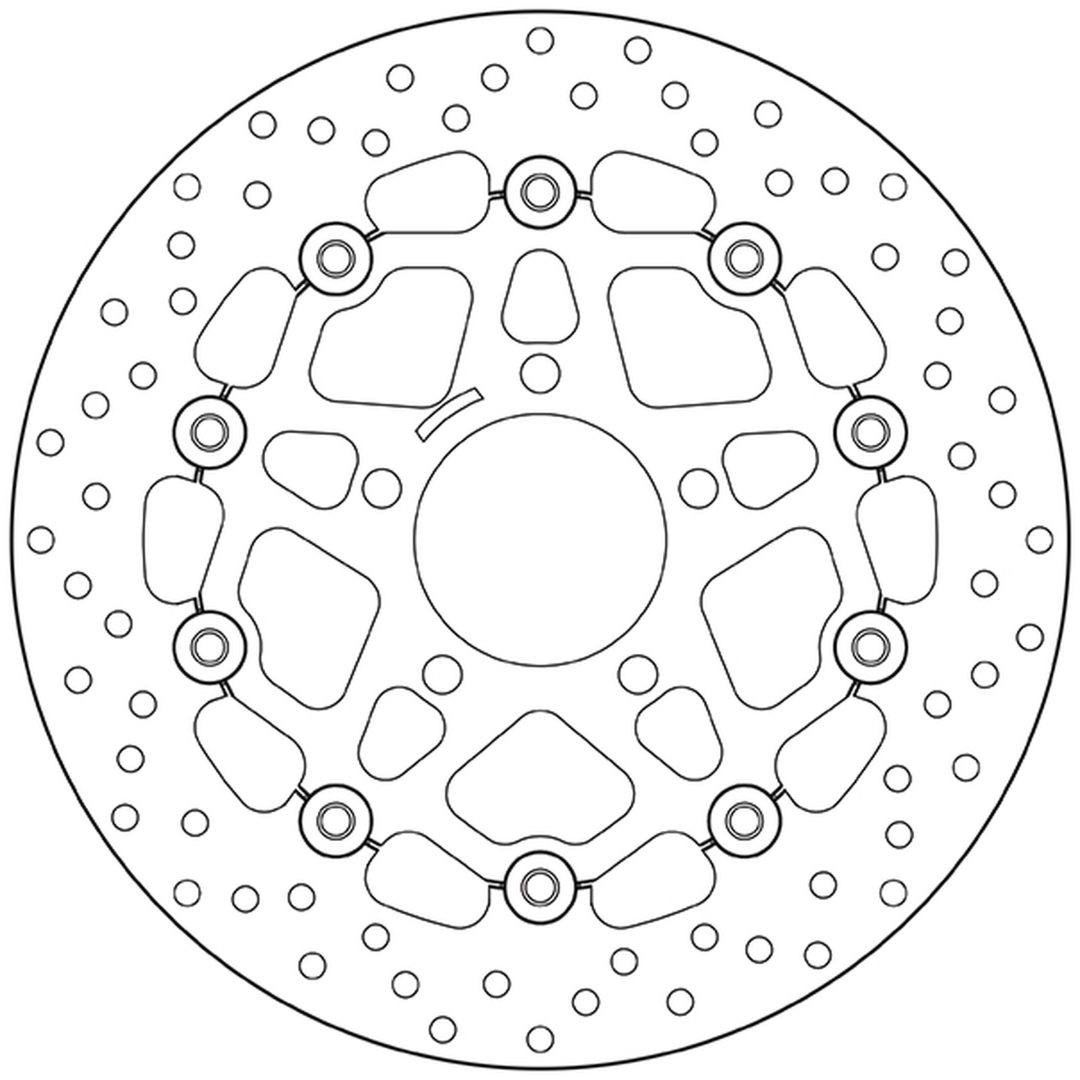 Bromsskiva FRAM Serie Oro Brembo – bild 3