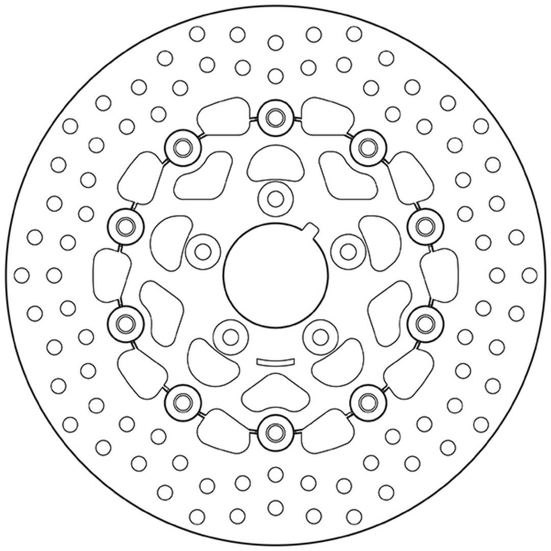 Bromsskiva FRAM Serie Oro Brembo – bild 3