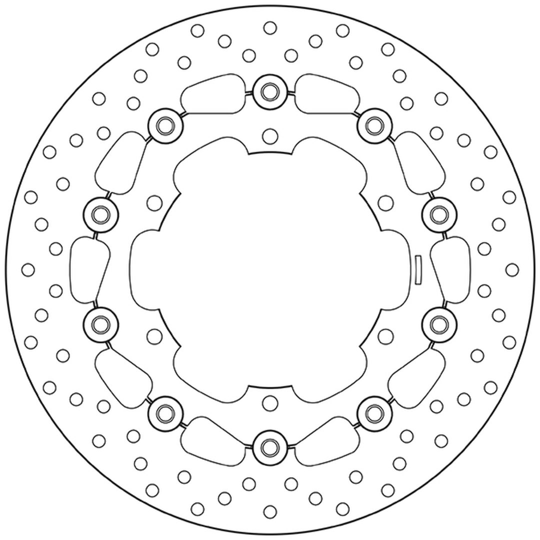 Bromsskiva FRAM Serie Oro Brembo – bild 3