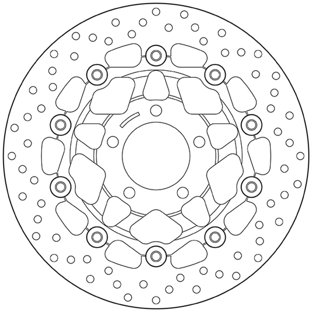 Bromsskiva FRAM Serie Oro Brembo – bild 3