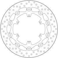 Bromsskiva FRAM Serie Oro Brembo