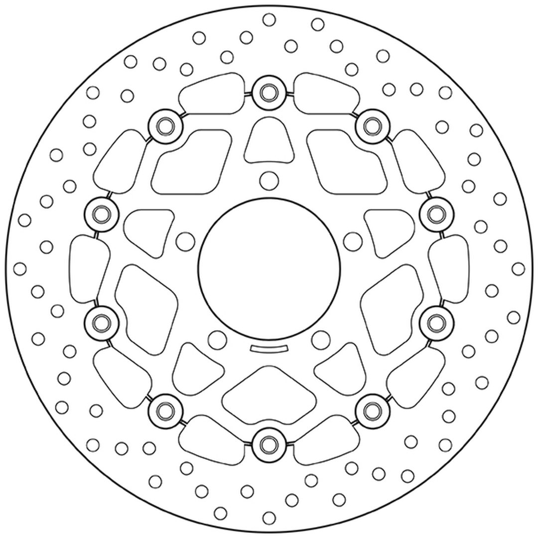 Bromsskiva FRAM Serie Oro Brembo – bild 3