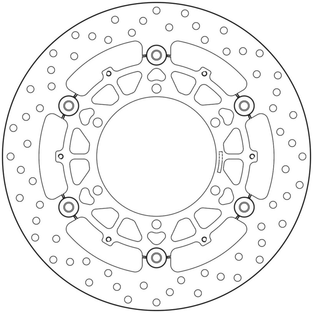 Bromsskiva FRAM Serie Oro Brembo