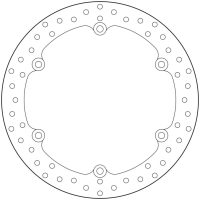 Bromsskiva FRAM Serie Oro Brembo