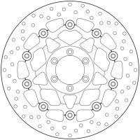 Bromsskiva FRAM Serie Oro Brembo