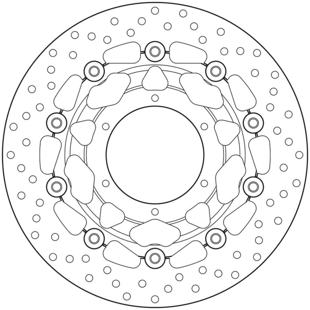 Bromsskiva FRAM Serie Oro Brembo
