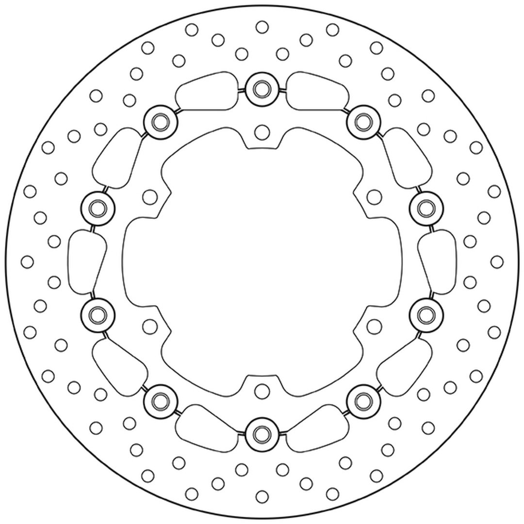 Bromsskiva FRAM Serie Oro Brembo – bild 3