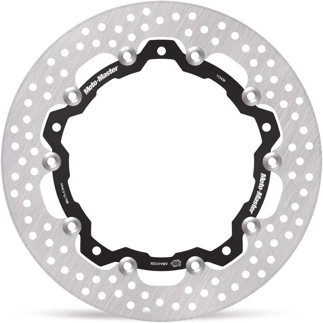 Bromsskiva Halo Floating Silver MOTO-MASTER