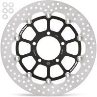 Bromsskiva Halo Flytande Silver MOTO-MASTER