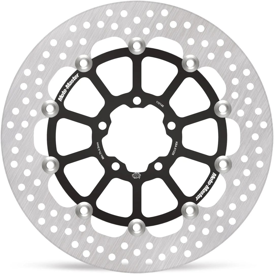 Bromsskiva Halo Flytande Silver MOTO-MASTER